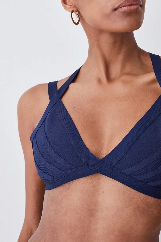 Outlet π Karen Millen Bandage Double Strap π Bikini Top π - Image 2