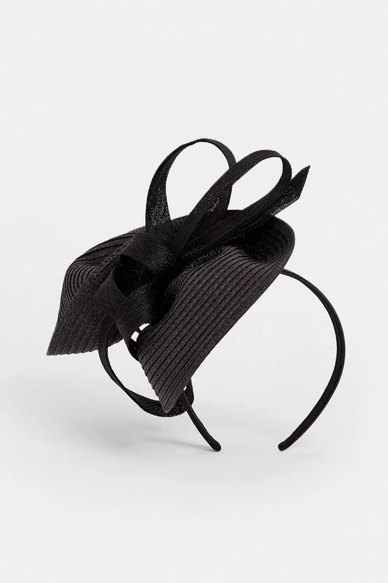 Coupon π― Karen Millen Asymmetric Bow Headband Fascinator π₯° - Image 2