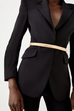 Coupon ⭐ Karen Millen Chunky Snake Chain Belt 🔔