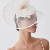 Promo 🧨 Karen Millen Flower Trim Headband Fascinator 👏