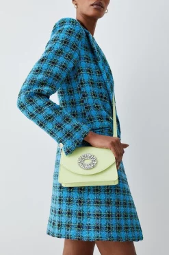 Deals 🎉 Karen Millen Brooch Detail 👜 Handbag 🎉