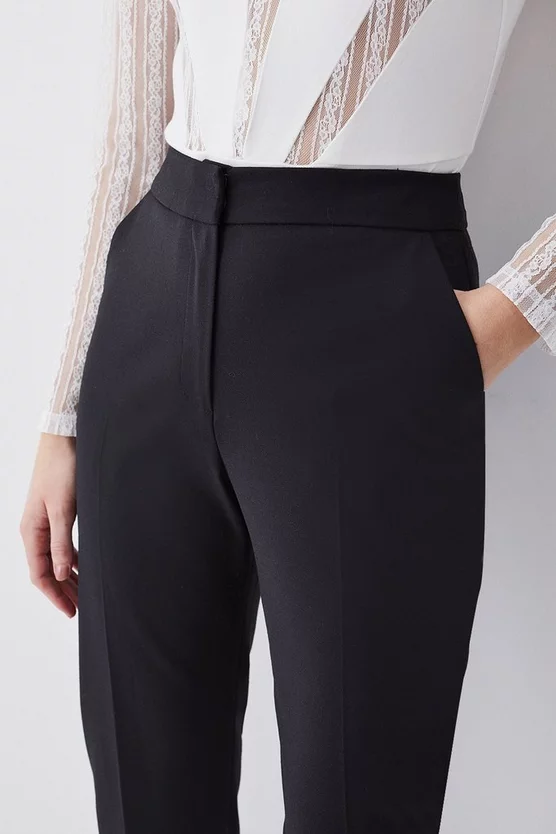 Coupon โญ Karen Millen Tailored Slim Leg Trouser - black ๐ - Image 5