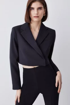 Flash Sale π₯ Karen Millen Tailored Cropped Blazer β¨