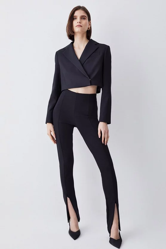 Flash Sale π₯ Karen Millen Tailored Cropped Blazer β¨ - Image 2