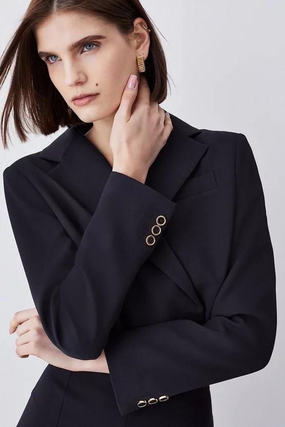 Flash Sale π₯ Karen Millen Tailored Cropped Blazer β¨ - Image 5