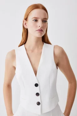 Best Sale π Karen Millen Clean Tailored Waistcoat π₯°