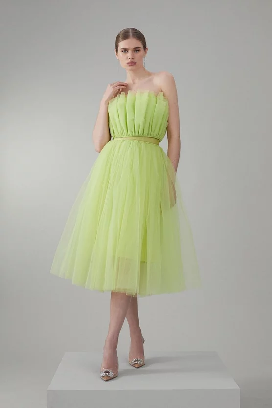 Budget 𧨠Karen Millen Tulle Woven Maxi π Skirt π - Image 6