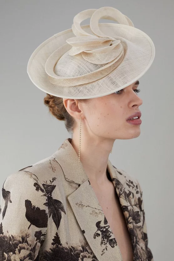 Wholesale π Karen Millen Asymmetric Disc Headband Fascinator π - Image 6